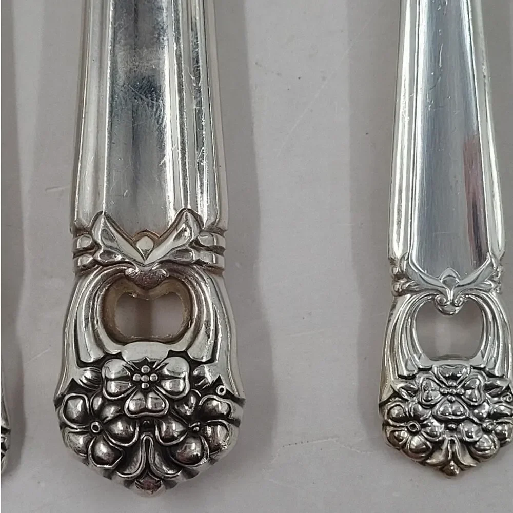 Rogers‎ Brothers Silverplate Eternally Yours Coquette 5 Piece Setting 8-8